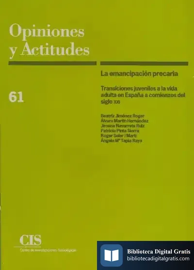 Descargar La Emancipación Precaria de Enrique Delgado