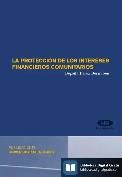 Descargar La Protección De Los Intereses Financieros Comunitarios