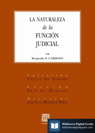 Descargar La Naturaleza De La Función Judicial