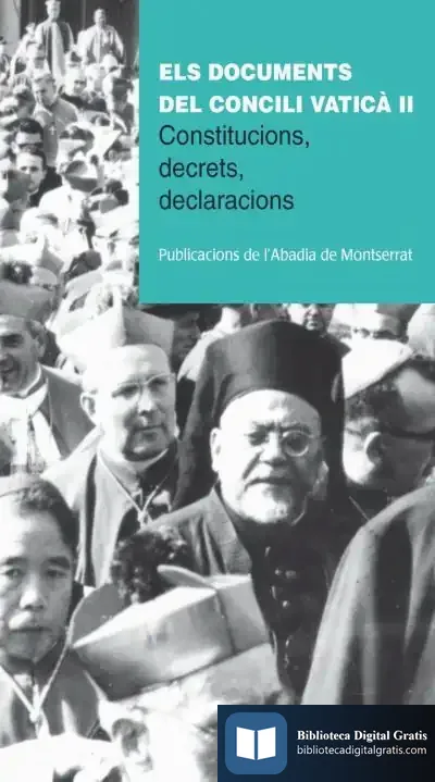 Descargar Els Documents Del Concili Vaticà Ii