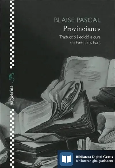 Descargar Provincianes de Blaise Pascal