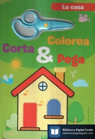 Descargar Colorea, Corta Y Pega. En Casa de Caramel