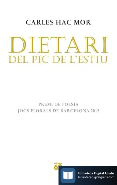 Descargar Dietari Del Pic De L'E de Carles Hac-mor I Roig