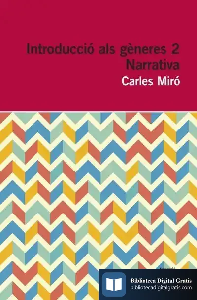 Descargar Introducció Als Gèneres 2: Narrativa