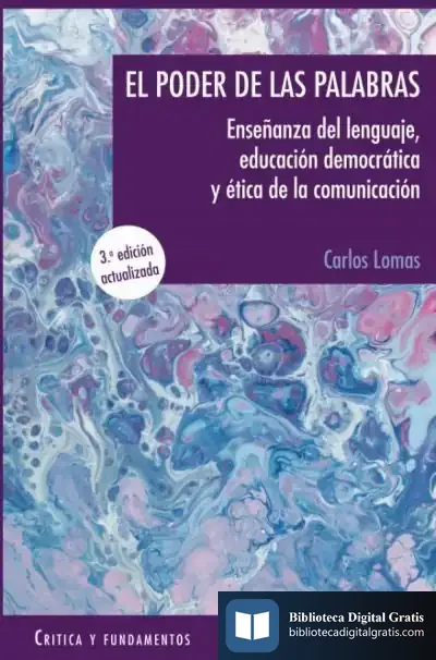 Descargar El Poder De Las Palabras de Carlos Lomas