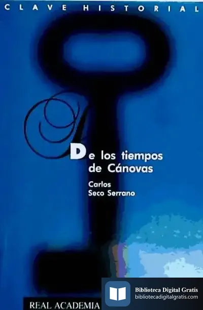 Descargar De Los Tiempos De Cánovas de Søren Kierkegaard