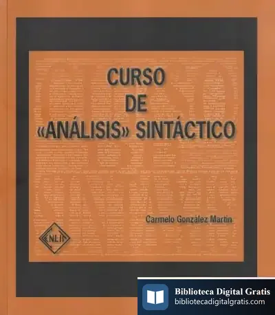 Descargar Curso De «Análisis» Sintáctico de Larbi El-harti