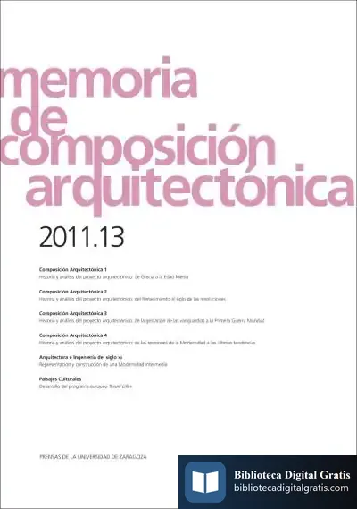 Descargar Memoria De Composición Arquitectónica 2011-13 de Carmen Díez Medina