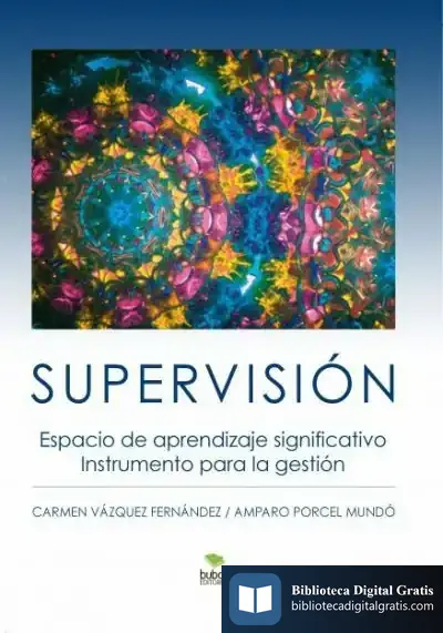 Descargar Supervisión. Espacio De Aprendizaje Significativo. Instrumento Para La Gestión de Carmen Vázquez Fernández
