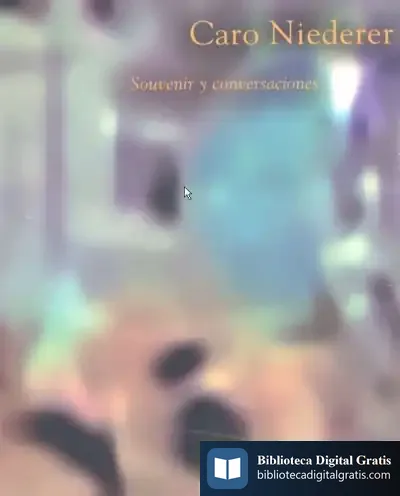 Descargar Caro Niederer. Souvenir Y Conversaciones de Carmen Buisán Serradell