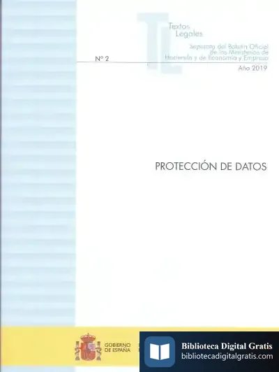 Descargar Protección De Datos de Centro de Publicaciones