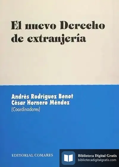Descargar El Nuevo Derecho De Extranjería de Javier Sáez Castán