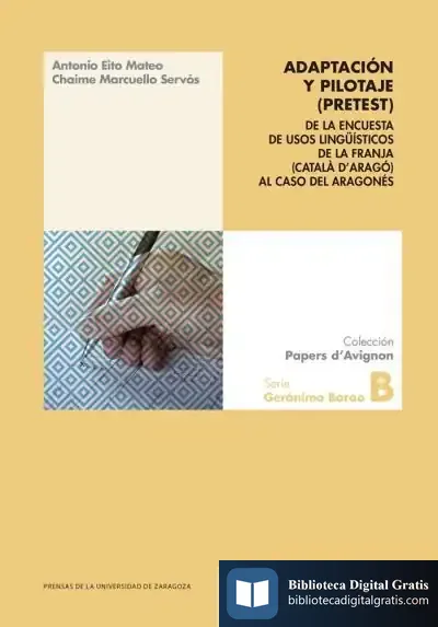 Descargar Adaptación Y Pilotaje de Chaime Marcuello