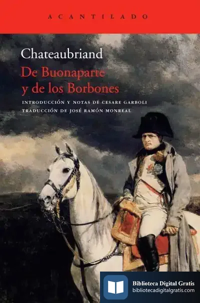 Descargar De Buonaparte Y De Los Borbones de Francisco Salvador Mata