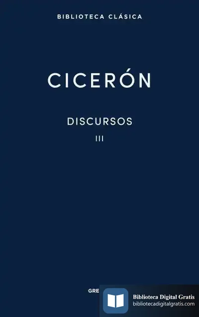 Descargar 32. Discursos Vol. 3 (Cicerón) de Cicerón