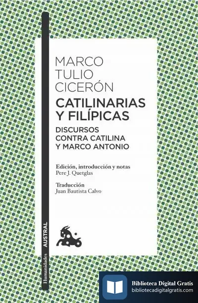 Descargar Catilinarias Y Filípicas de Cicerón Marco Tulio