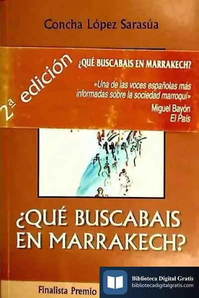 Descargar ¿Qué Buscabaís En Marrakech? de Concha López Sarasúa