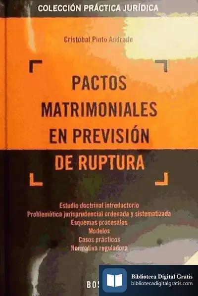 Descargar Pactos Matrimoniales En Previsión De Ruptura de Antonio Machado