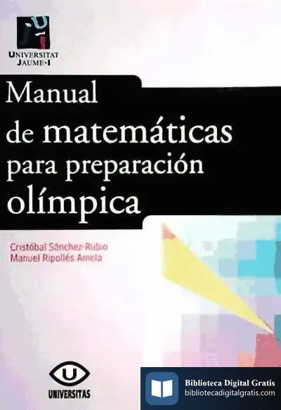 Descargar Manual De Matemáticas Para Preparación Olímpica de Mark G. Boyer