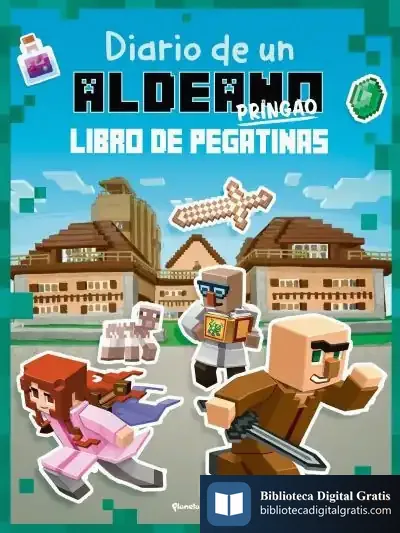 Descargar Diario De Un Aldeano Pringao. Libro De Pegatinas de Cube Kid