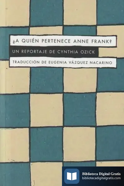 Descargar ¿A Quien Pertenede Anne Frank?