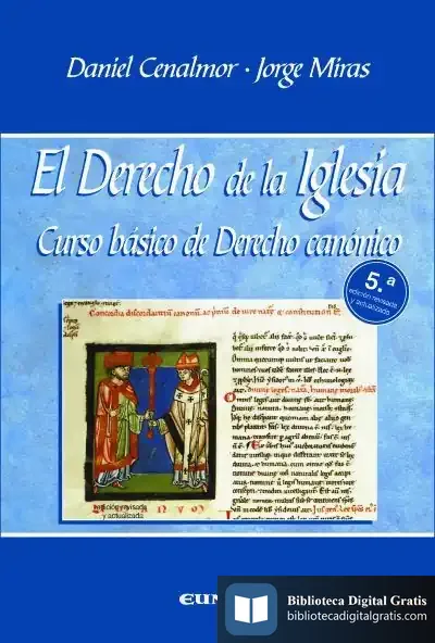Descargar El Derecho De La Iglesia de Daniel Cenalmor Palanca