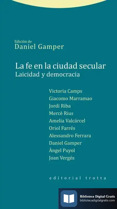 Descargar La Fe En La Ciudad Secular de Daniel Gamper Sachse