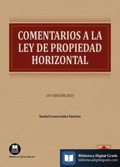 Descargar Comentarios A La Ley De Propiedad Horizontal