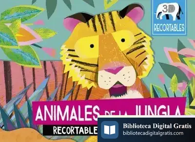 Descargar Animales De La Jungla (Recortables 3D Para Colorear)