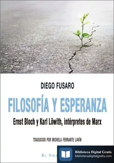 Descargar Filosofía Y Esperanza