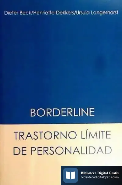 Descargar Trastorno Límite De Personalidad
