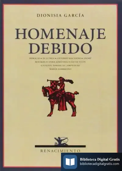 Descargar Homenaje Debido de Dionisia García