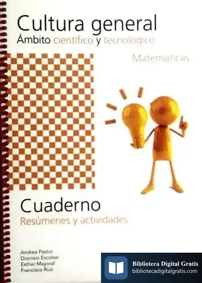 Descargar Cuaderno De Cultura General Ámbito Científico Y Tecnológico. Matemáticas