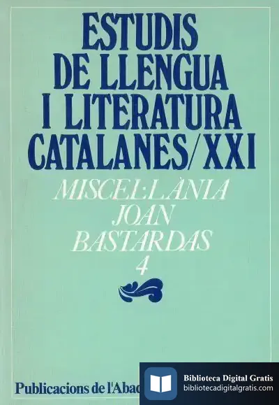 Descargar Miscel·Lània Joan Bastardas, 4 de Arthur Schopenhauer