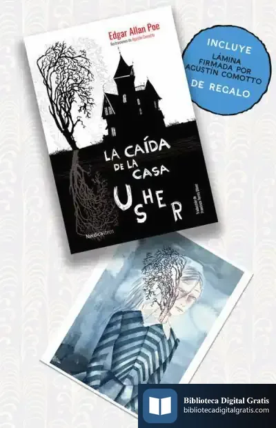 Descargar La Caída De La Casa Usher. Pack Con Ilustración de Ruth Vander Zee