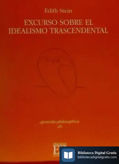 Descargar Excurso Sobre El Idealismo Trascendental