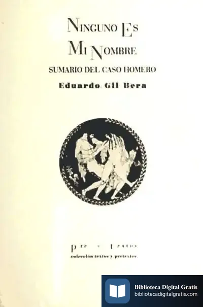 Descargar Ninguno Es Mi Nombre de Eduardo Gil Bera