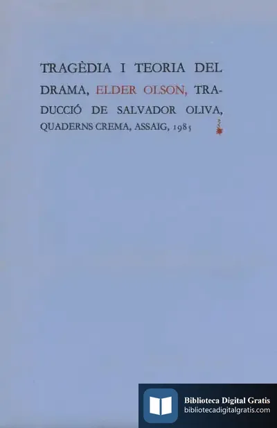 Descargar Tragèdia I Teoria Del Drama