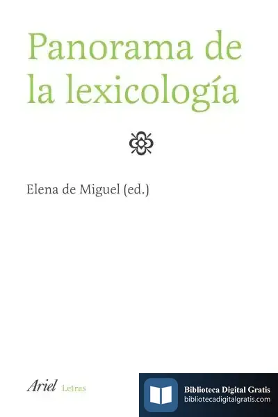 Descargar Panorama De Lexicología