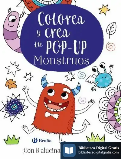 Descargar Colorea Y Crea Tu Pop-Up. Monstruos de Elizabeth Golding