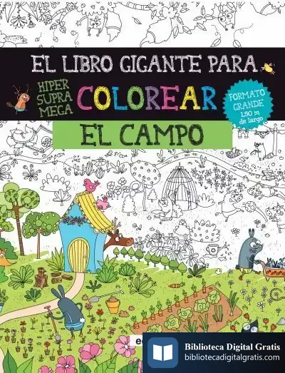 Descargar El Libro Gigante Para Colorear El Campo