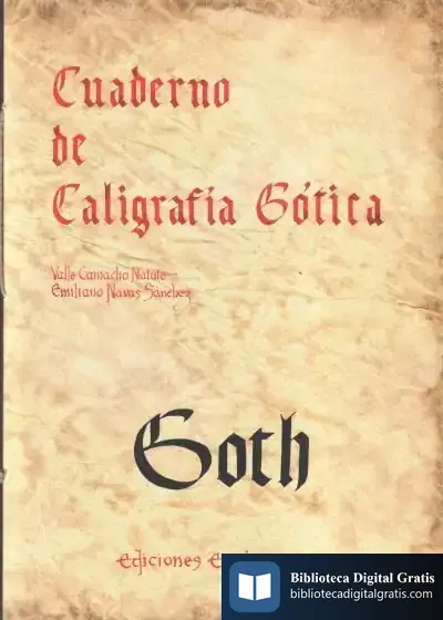 Descargar Cuaderno De Caligrafía (Gótica) de Juan Eslava Galán