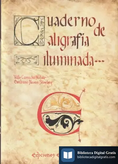 Descargar Cuaderno De Caligrafía Iluminada de Emiliano Navas Sánchez