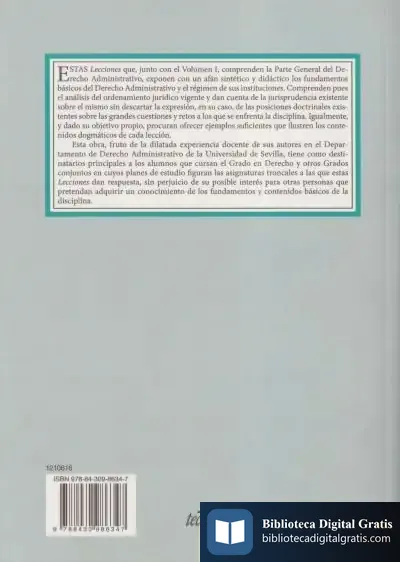Descargar Lecciones De Derecho Administrativo de Emilio Guichot