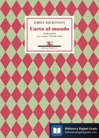 Descargar Carta Al Mundo de Emily Dickinson