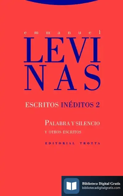 Descargar Escritos Inéditos 2 de Emmanuel Levinas