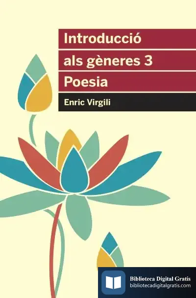 Descargar Introducció Als Gèneres 3. Poesia