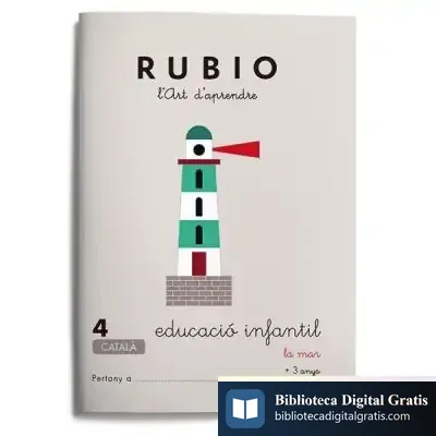 Descargar Rubio, L'Art D'Aprendre, Educació Infantil. Quadern 4 de Enrique Rubio