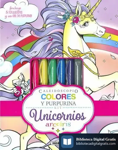 Descargar Caleidoscopio. Unicornios Arcoíris
