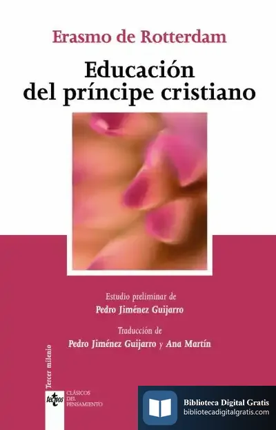 Descargar Educación Del Príncipe Cristiano de Erasmo de Rotterdam
